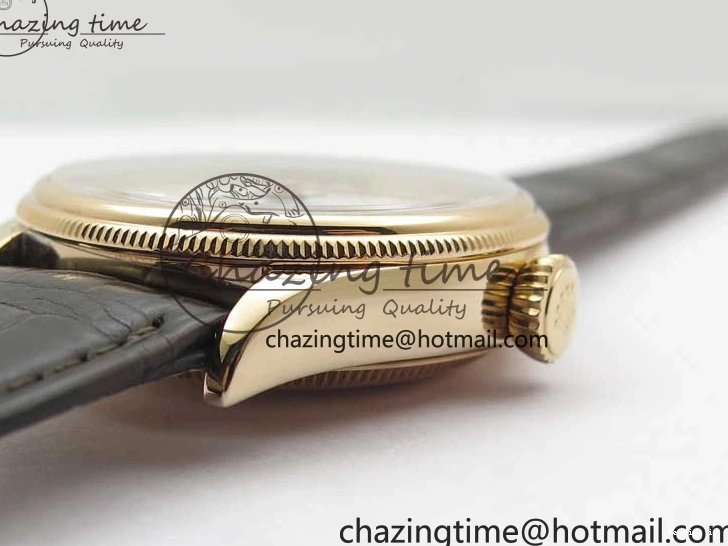 1229 Cellini 50535 Moonphase RG GMF Best Edition White Dial on Brown Leather Strap A Lightweight 2634